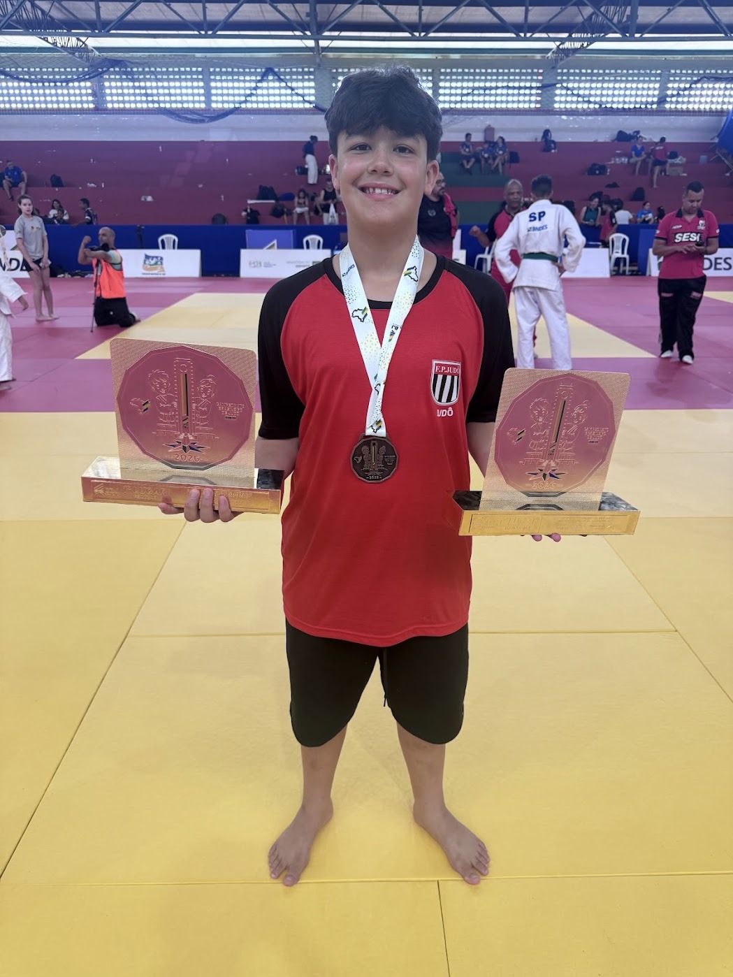 Davi Von Ah entre os 7 melhores do país no Brasileiro Sub-13