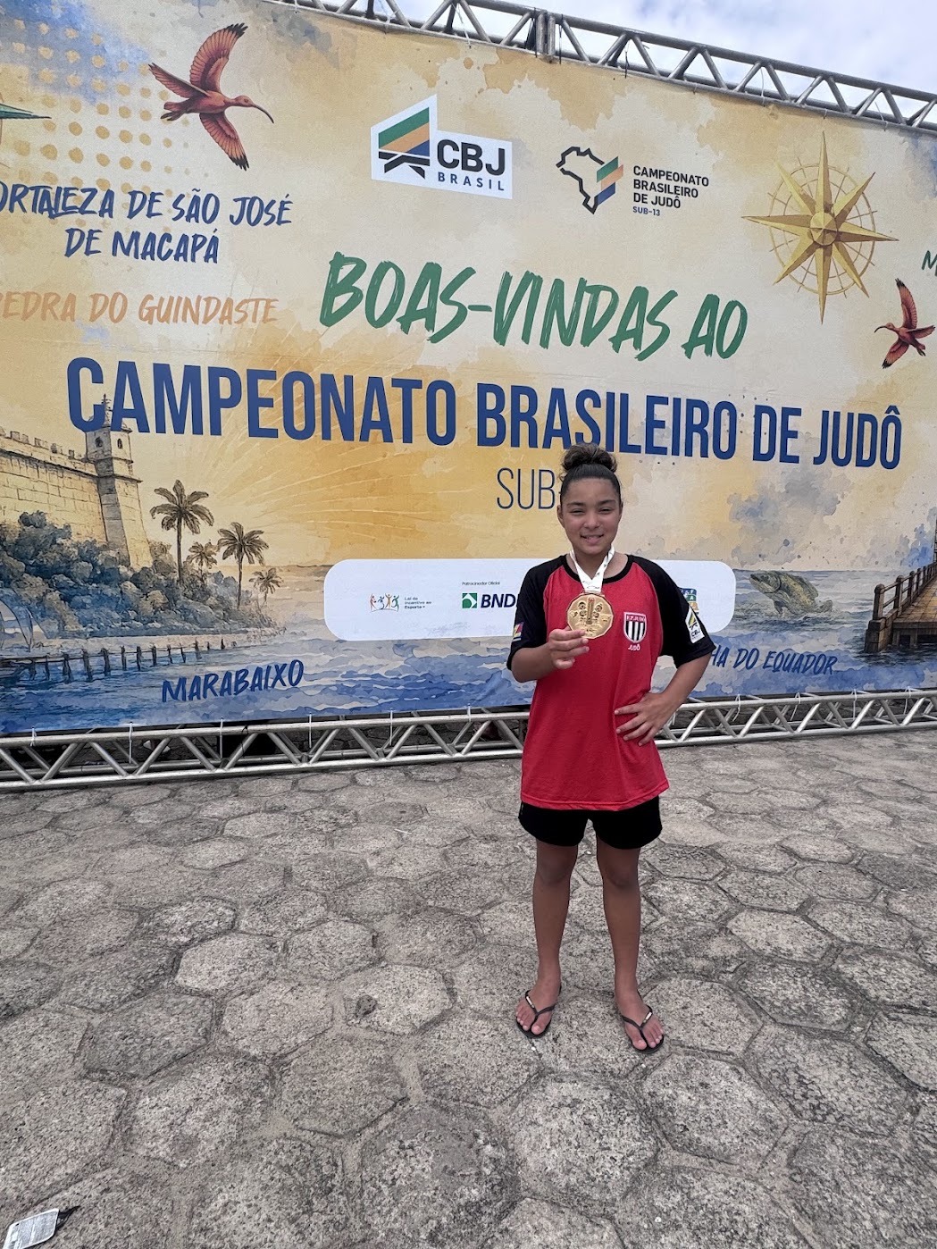 Lídia Sayuri é campeã brasileira Sub-13 em Macapá