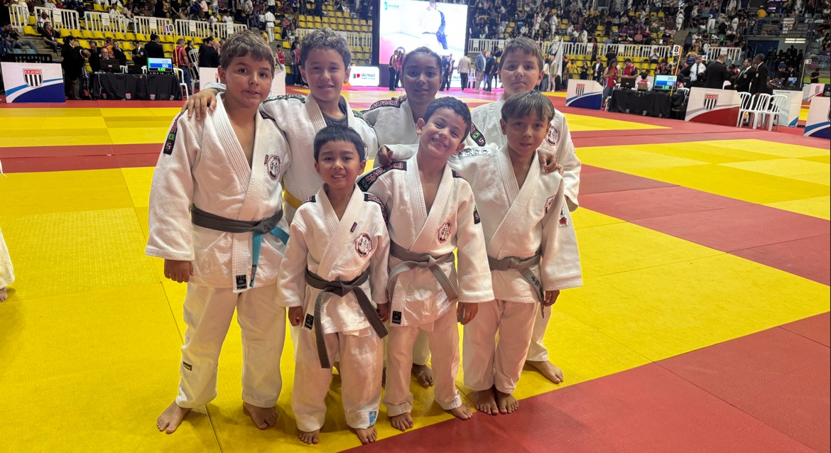 Atletas Sub-9 do Judô Honda na Copa São Paulo de Judô